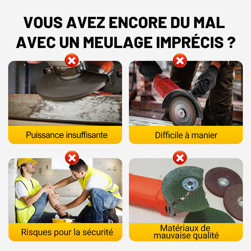 12V Mini meuleuse Ă angle avec disque de coupe