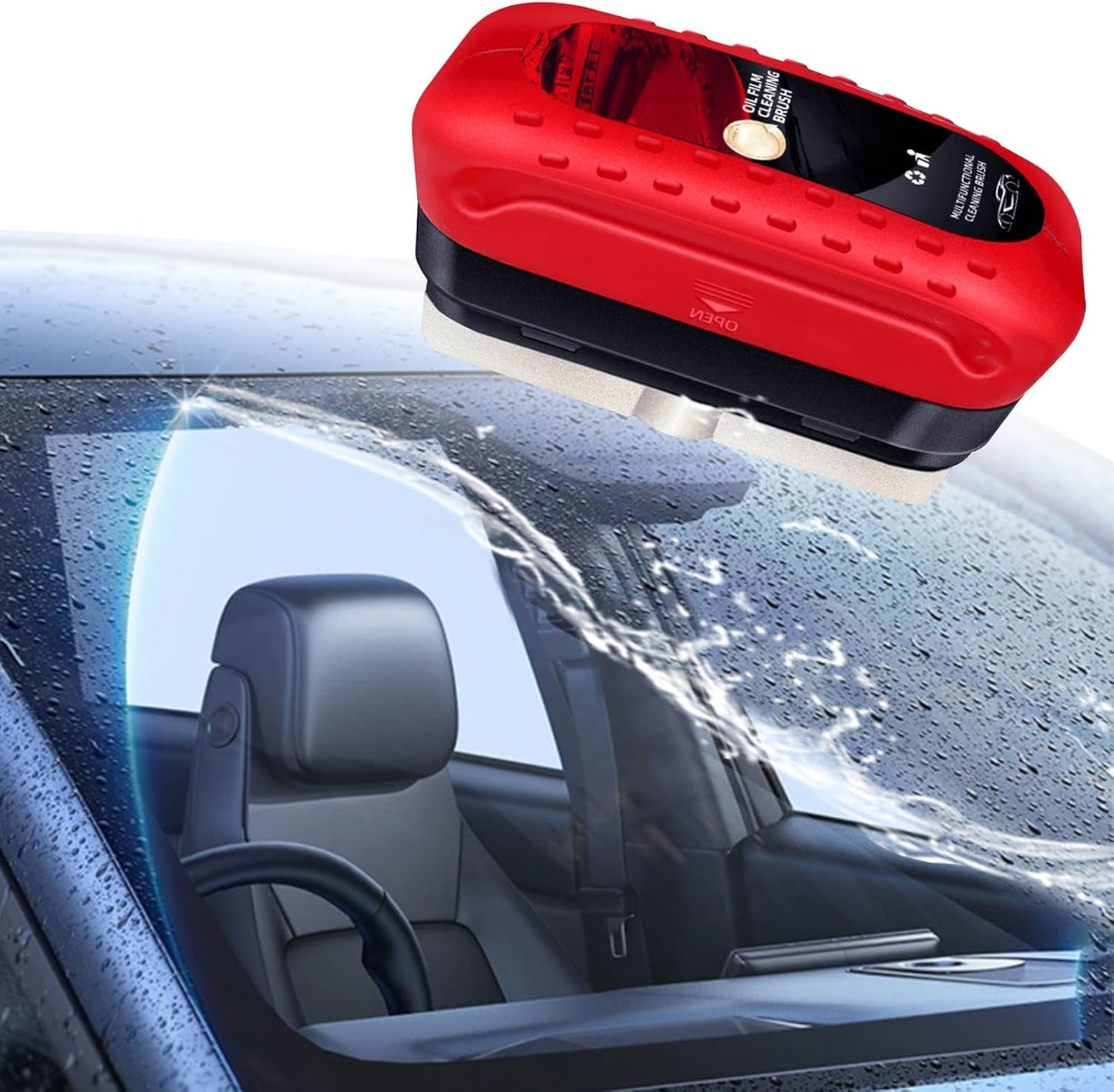 Brosse antibuée pour voiture - sécurité et visibilité dès la première utilisation - NE