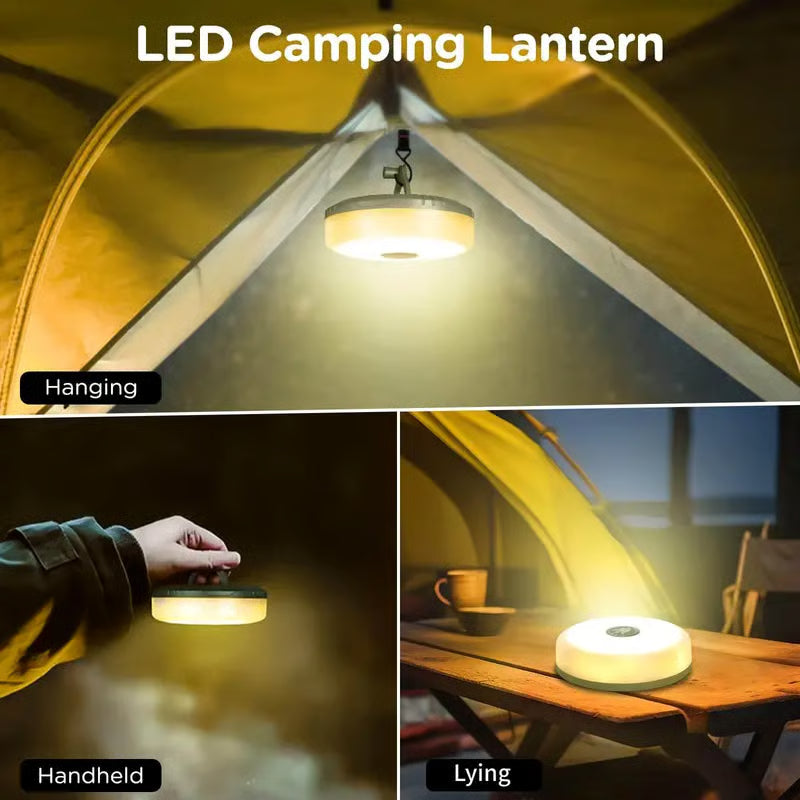 Guirlande lumineuse de camping 4 en 1