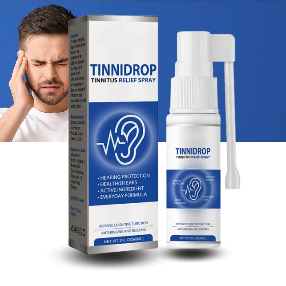 Spray anti-acouphènes Tinnidrop 🌿 (1 acheté, 1 offert 🔥🔥) (BJ)