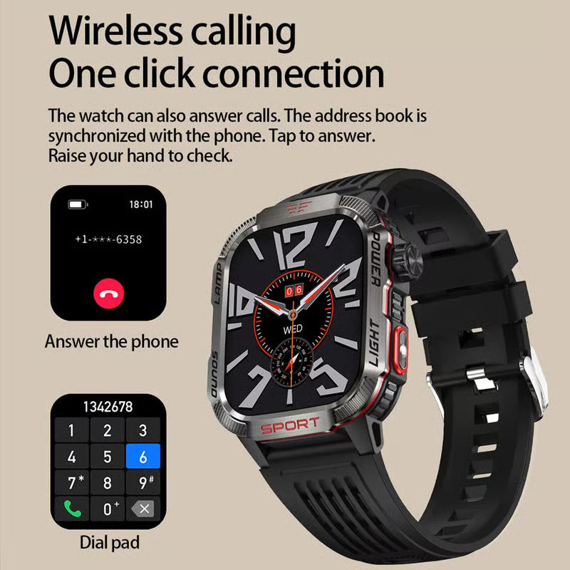 ⌚️ Smartwatch Sport – Design Modern & Multi-Fonctions