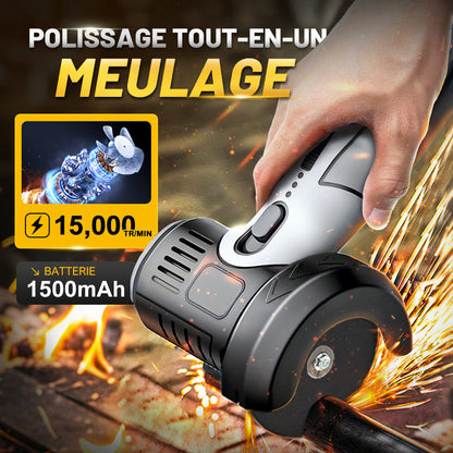 12V Mini meuleuse à angle avec disque de coupe