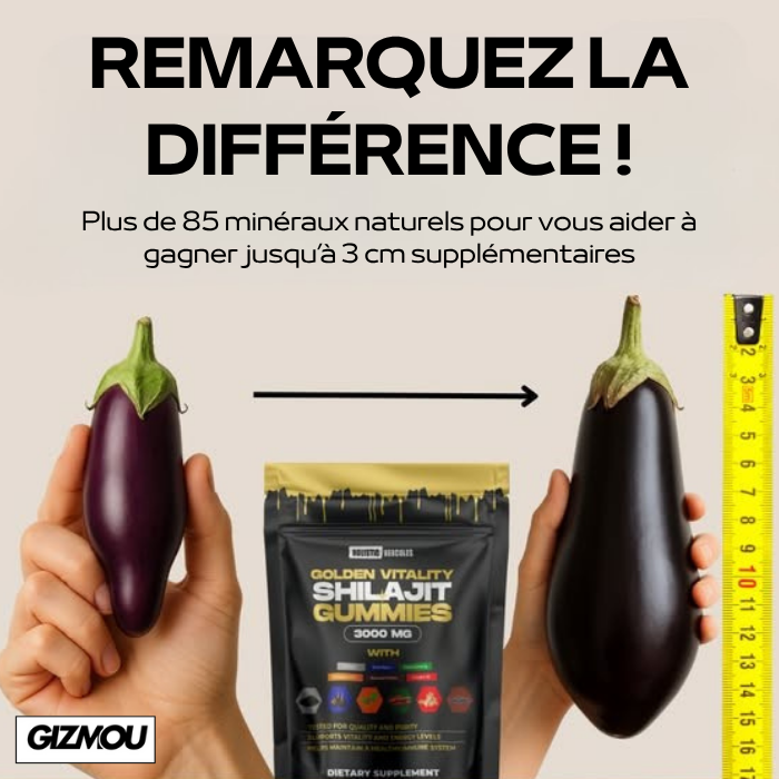 Shilajit doré biologique
