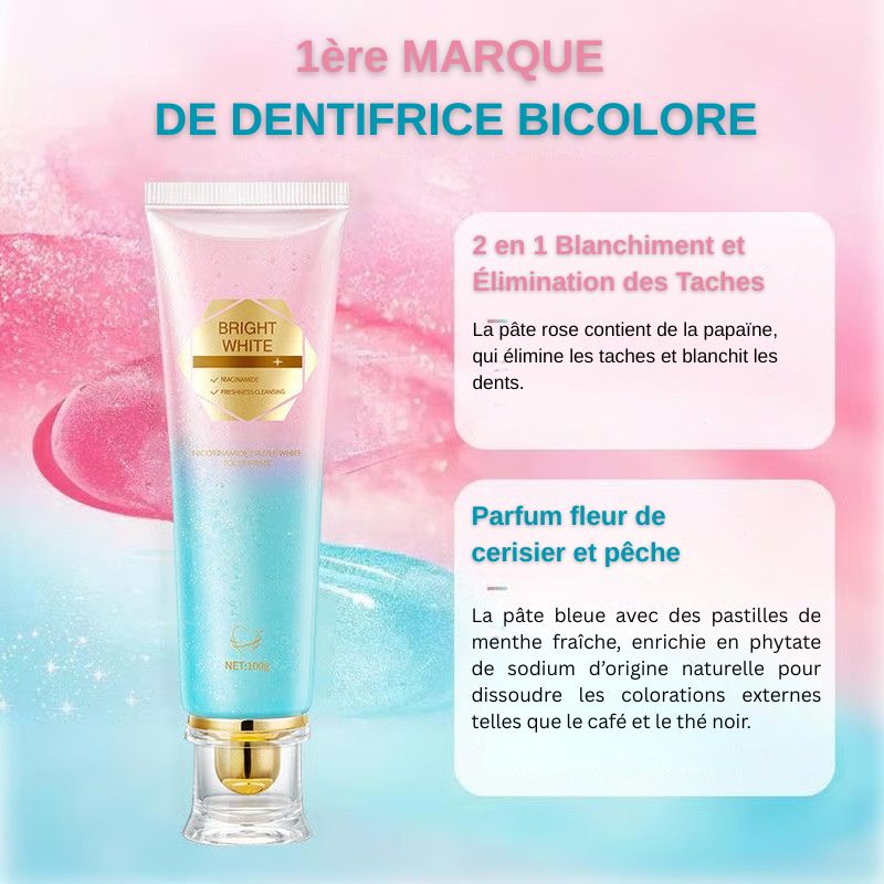 🦷 Dentifrice blanchissant à la niacinamide - Pour des dents plus saines et plus blanches ! (ne)