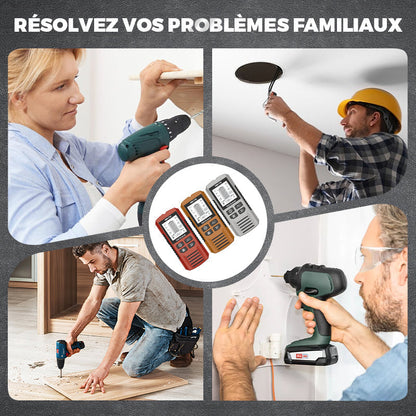 Détecteur mural portable multifonction