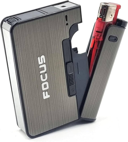 Étui à Cigarettes Automatique en Aluminium