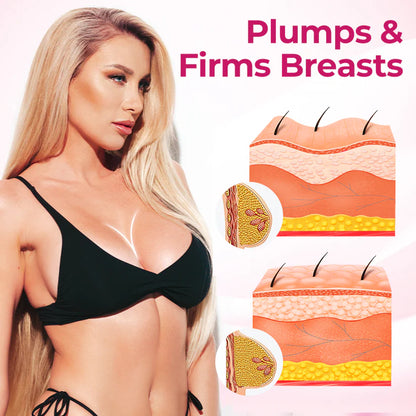 Crème pour embellir les seins et les hanches