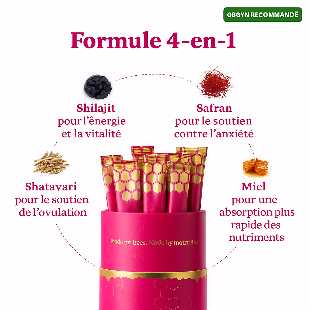 Bâtonnets de miel bien-être