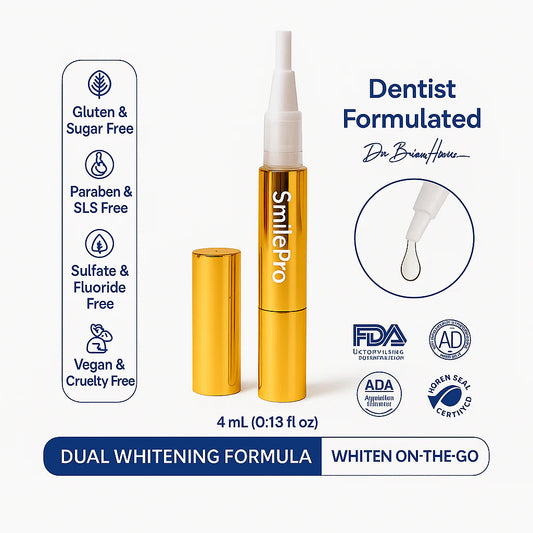 Stylo sérum blanchissant extra-fort pour les dents + formule double peroxyde et xylitol (ga)