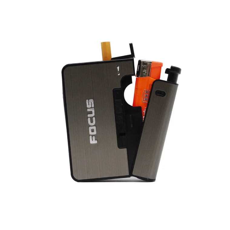 Étui à Cigarettes Automatique en Aluminium