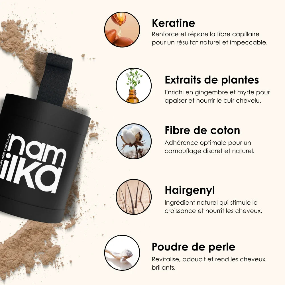 ⭐ NAMILKA – Le Camouflage Capillaire qui Transforme Votre Confiance (gn)