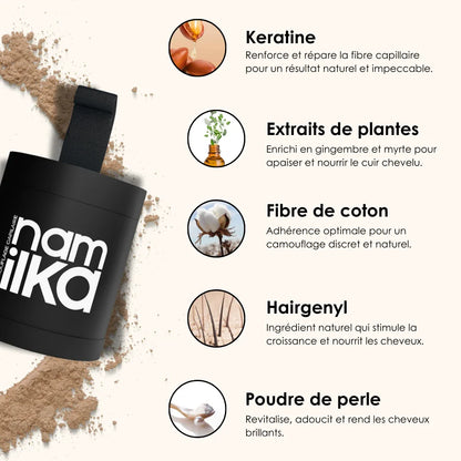 ⭐ NAMILKA – Le Camouflage Capillaire qui Transforme Votre Confiance (gn)