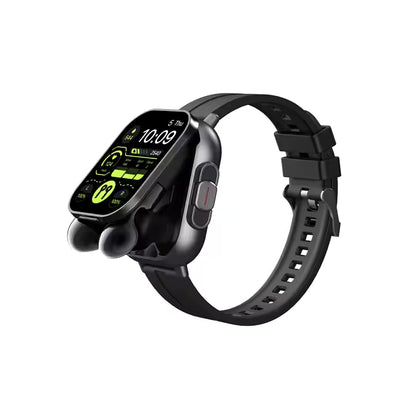 Montre connectée 2 en 1 avec écouteurs