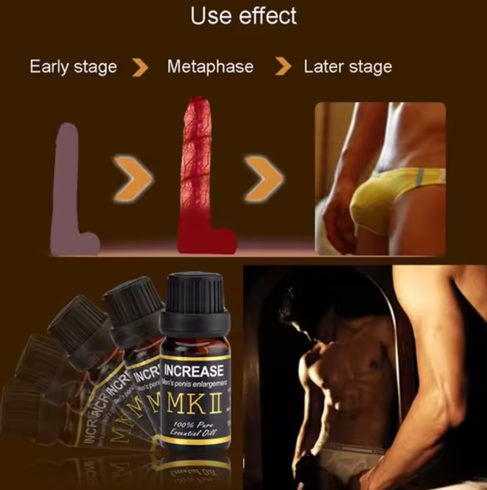 MKII INCREASE – Huile naturelle pour hommes | Confiance et bien-être intime (1 acheté, 1 offert 🔥🔥) (bj)