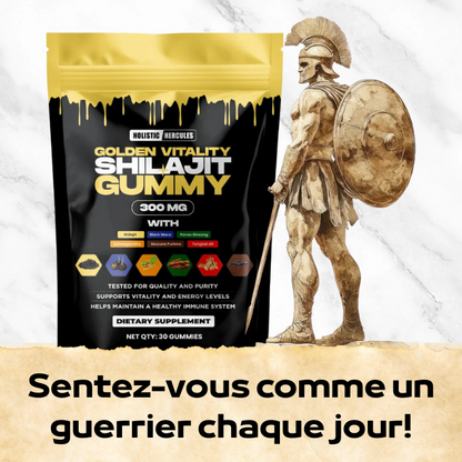 Shilajit doré biologique