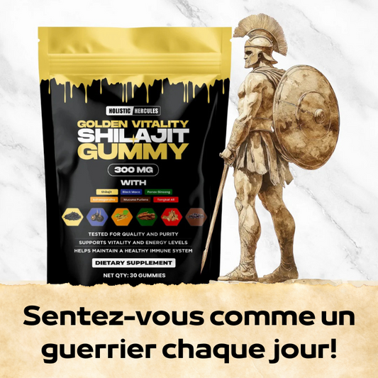 Shilajit doré biologique