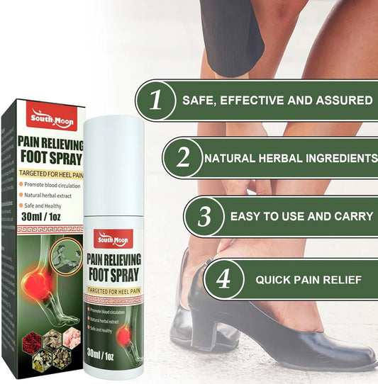 Spray antidouleur ReliefSpray™ pour les pieds et les articulations