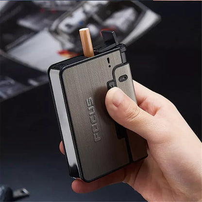 Étui à Cigarettes Automatique en Aluminium