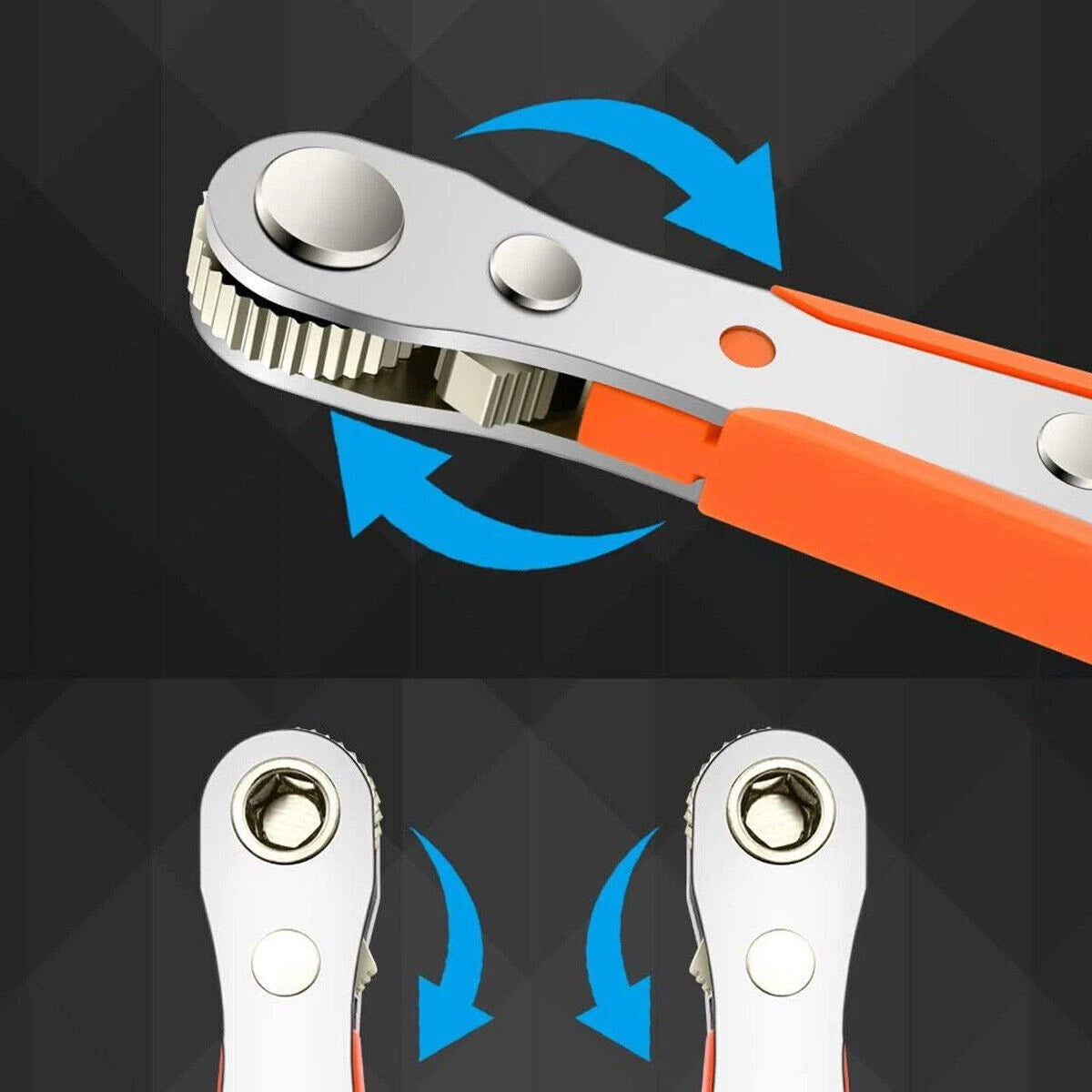 Set Tournevis à Cliquet 36 Dents – 21 Pièces